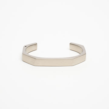 HEX CUFF - SATIN SILVER