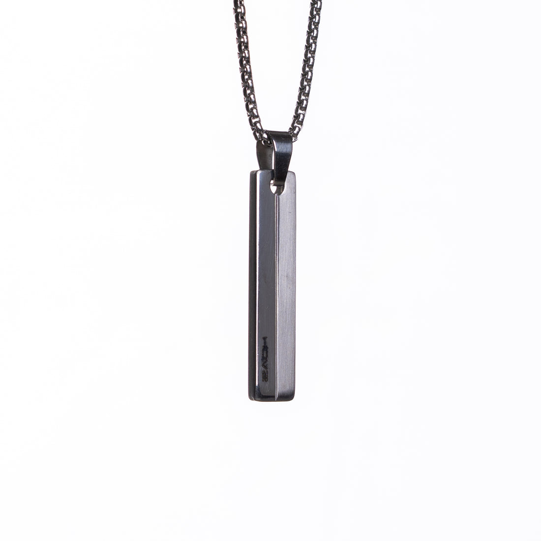 DUON PENDANT - STEELE SILVER