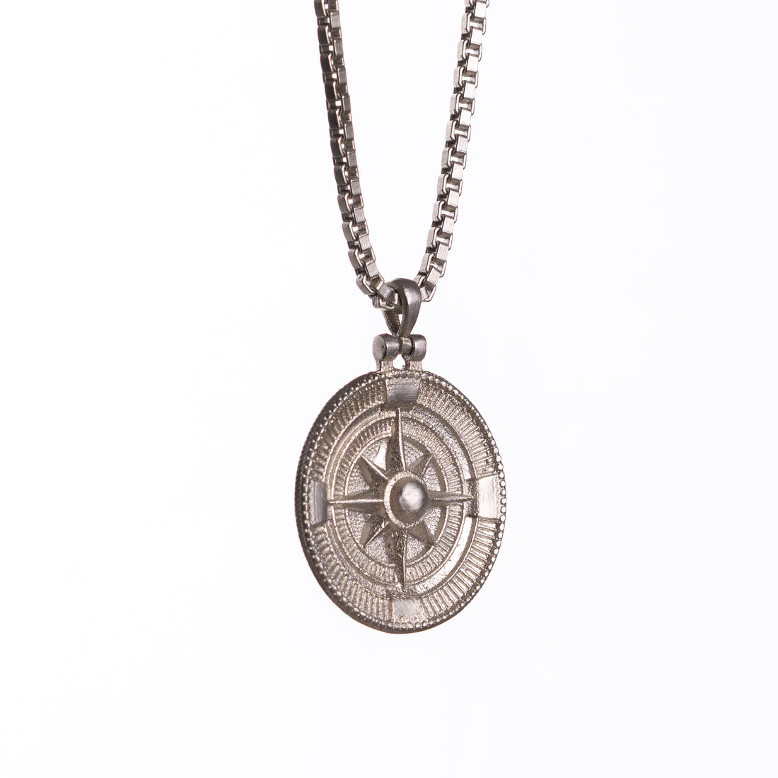 NORD PENDANT - SATIN SILVER