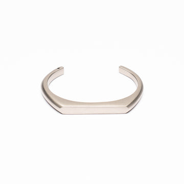 BAR CUFF - SATIN SILVER