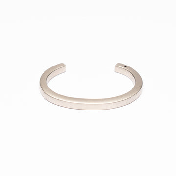 SQR CUFF - SATIN SILVER