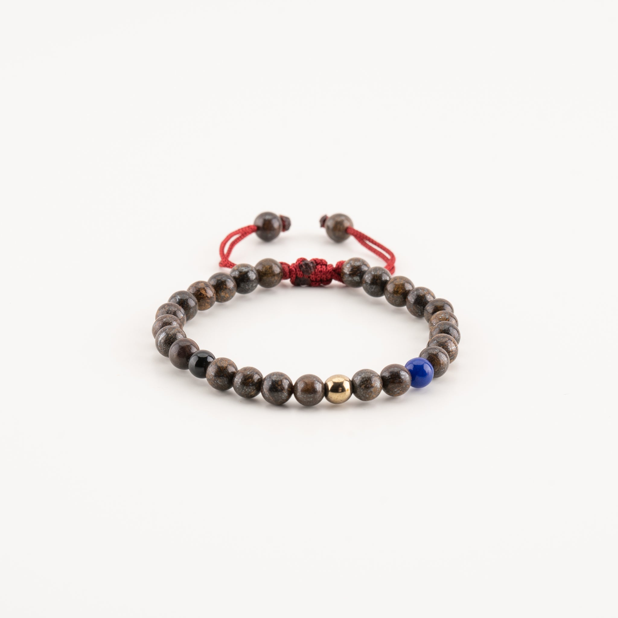 FIERY TRIO BEAD BRACELET