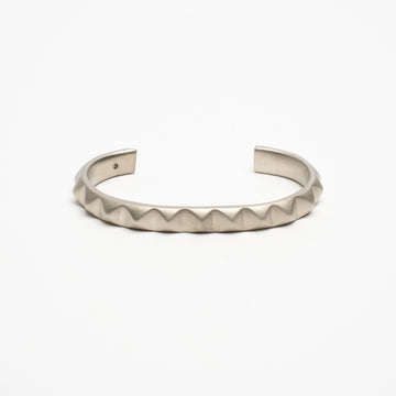 OBELISK CUFF - SATIN SILVER