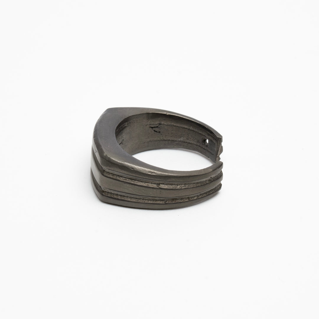 Duality Ring - Metallic Grey