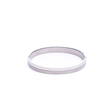DUON CUFF - STEELE SILVER