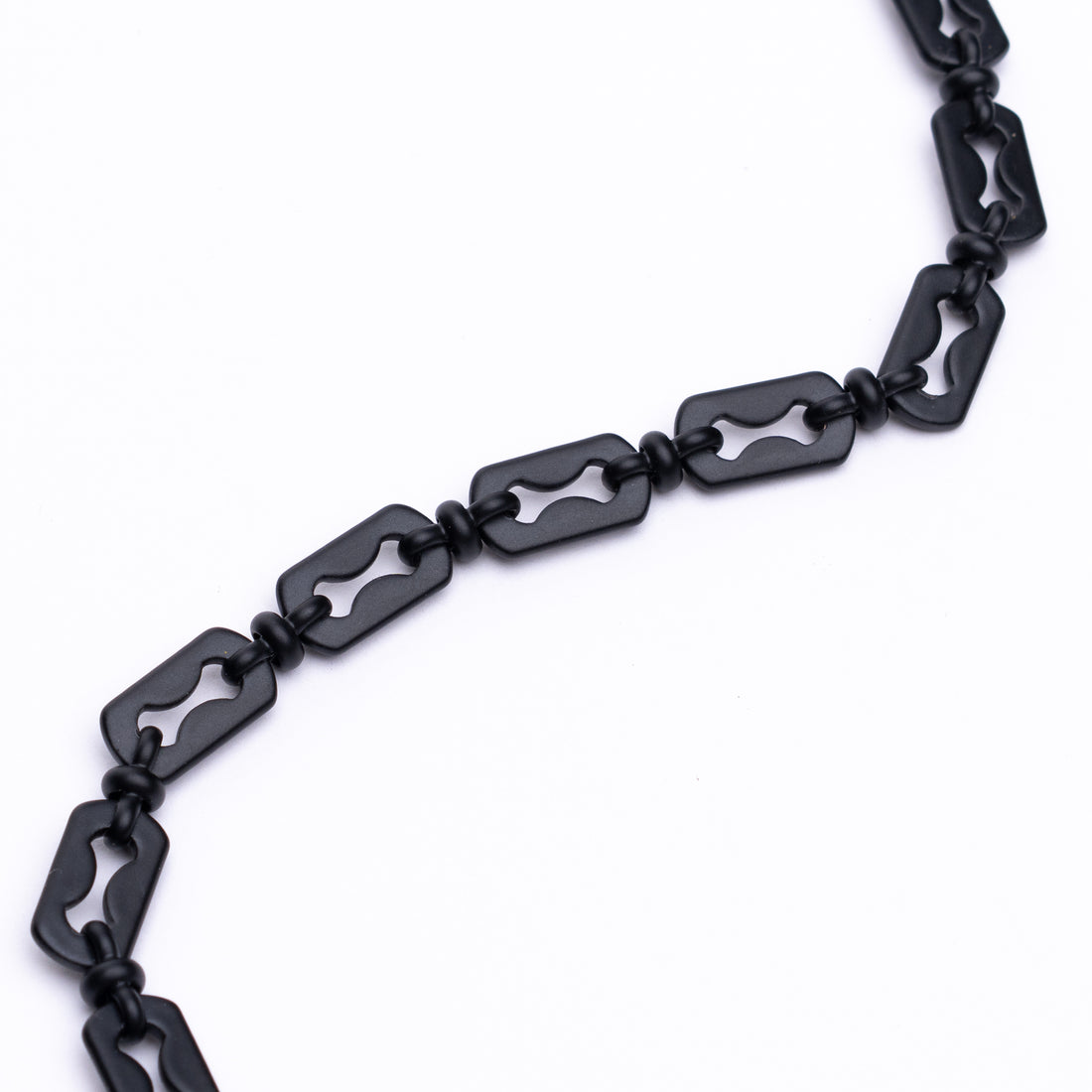 RAZR CHAIN BRACELET - MATTE BLACK