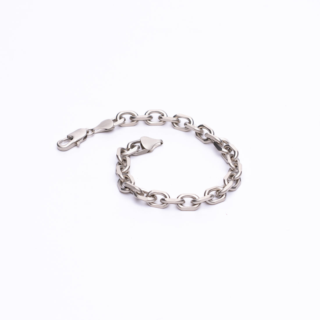 LYNK CHAIN BRACELET - SATIN SILVER