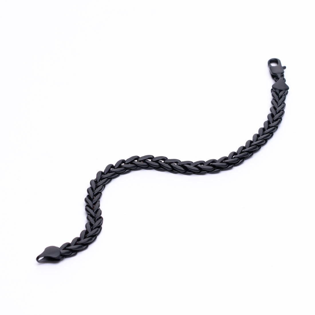 VAULT CHAIN BRACELET - MATTE BLACK