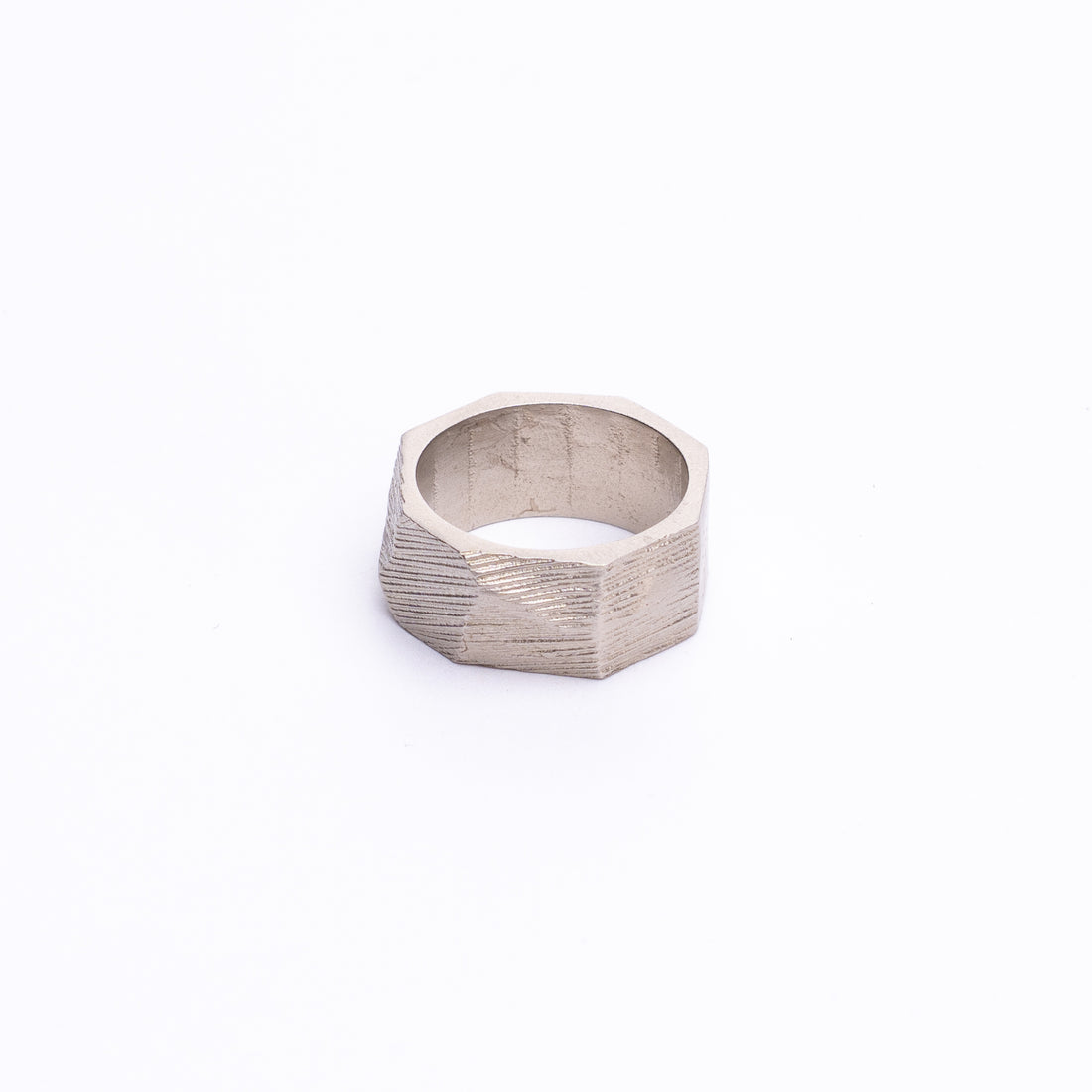 COMET RING - SATIN SILVER