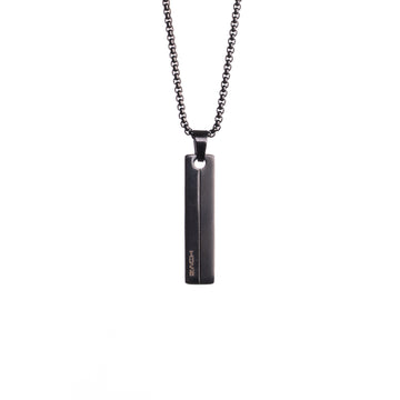 DUON  PENDANT - STEELE BLACK