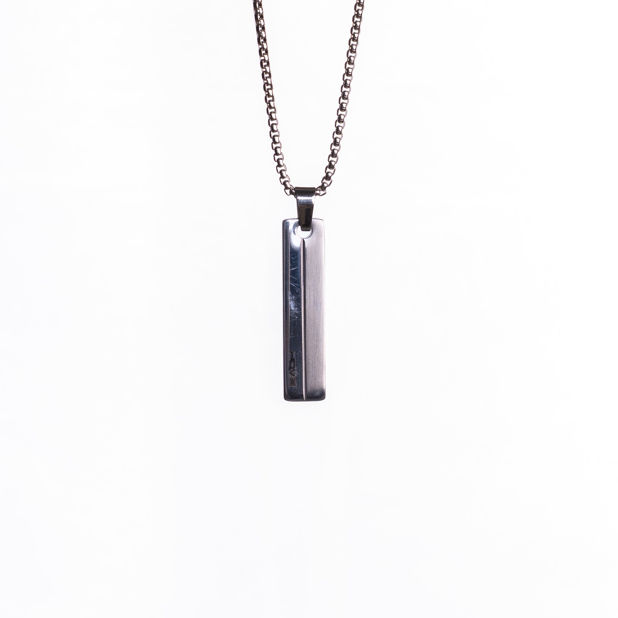 DUON PENDANT - STEELE SILVER