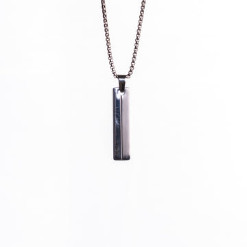 DUON PENDANT - STEELE SILVER