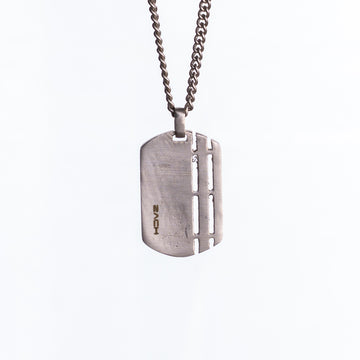 TRI  PENDANT - SATIN SILVER