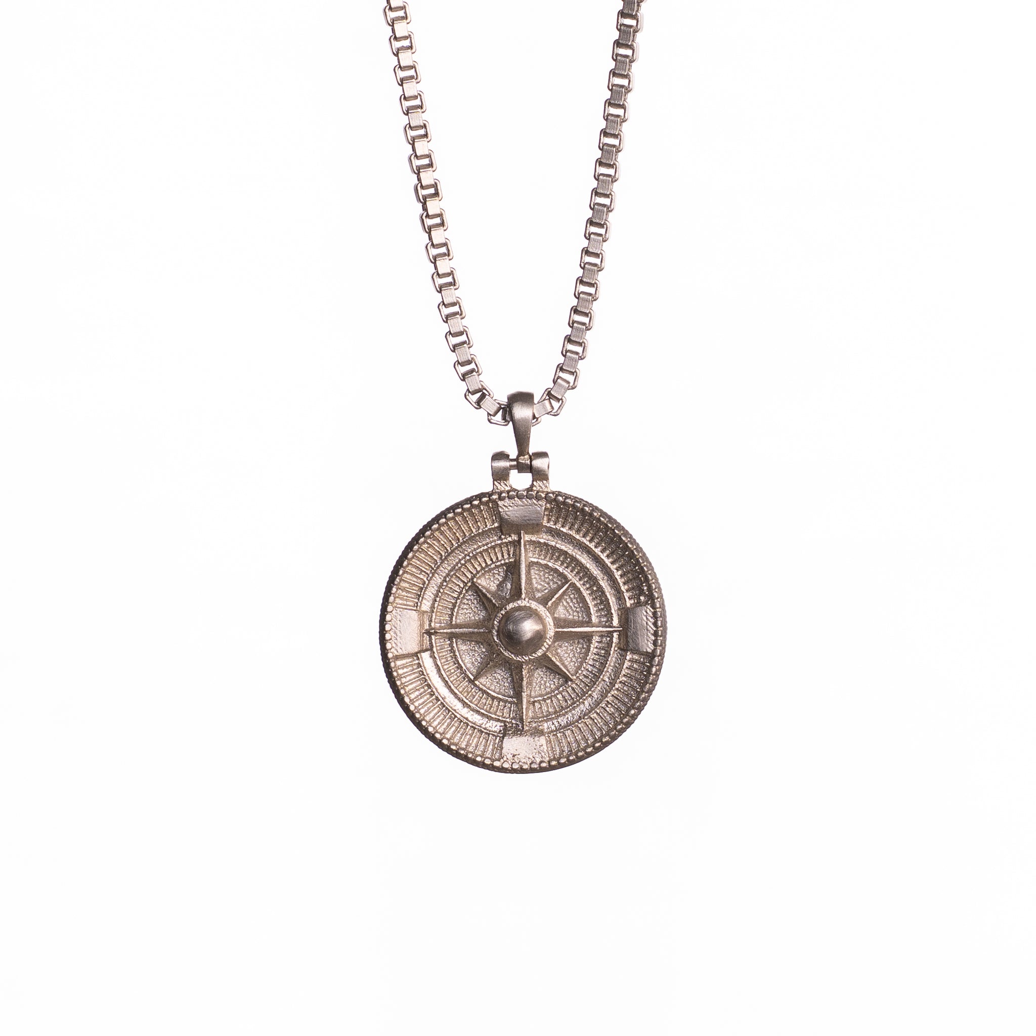 NORD PENDANT - SATIN SILVER