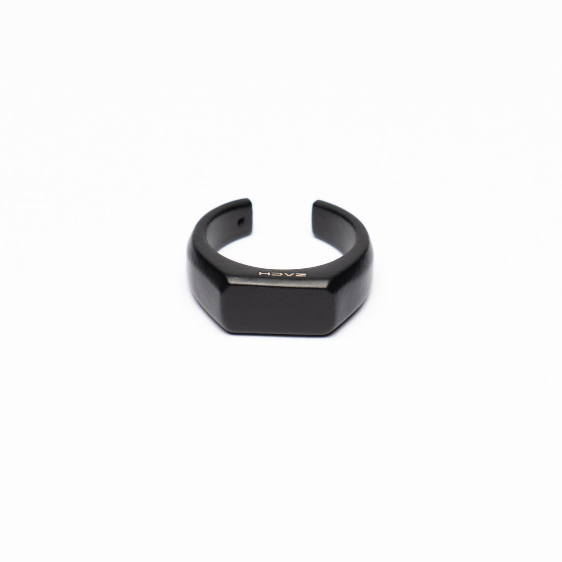 SIGNET RING - MATTE BLACK