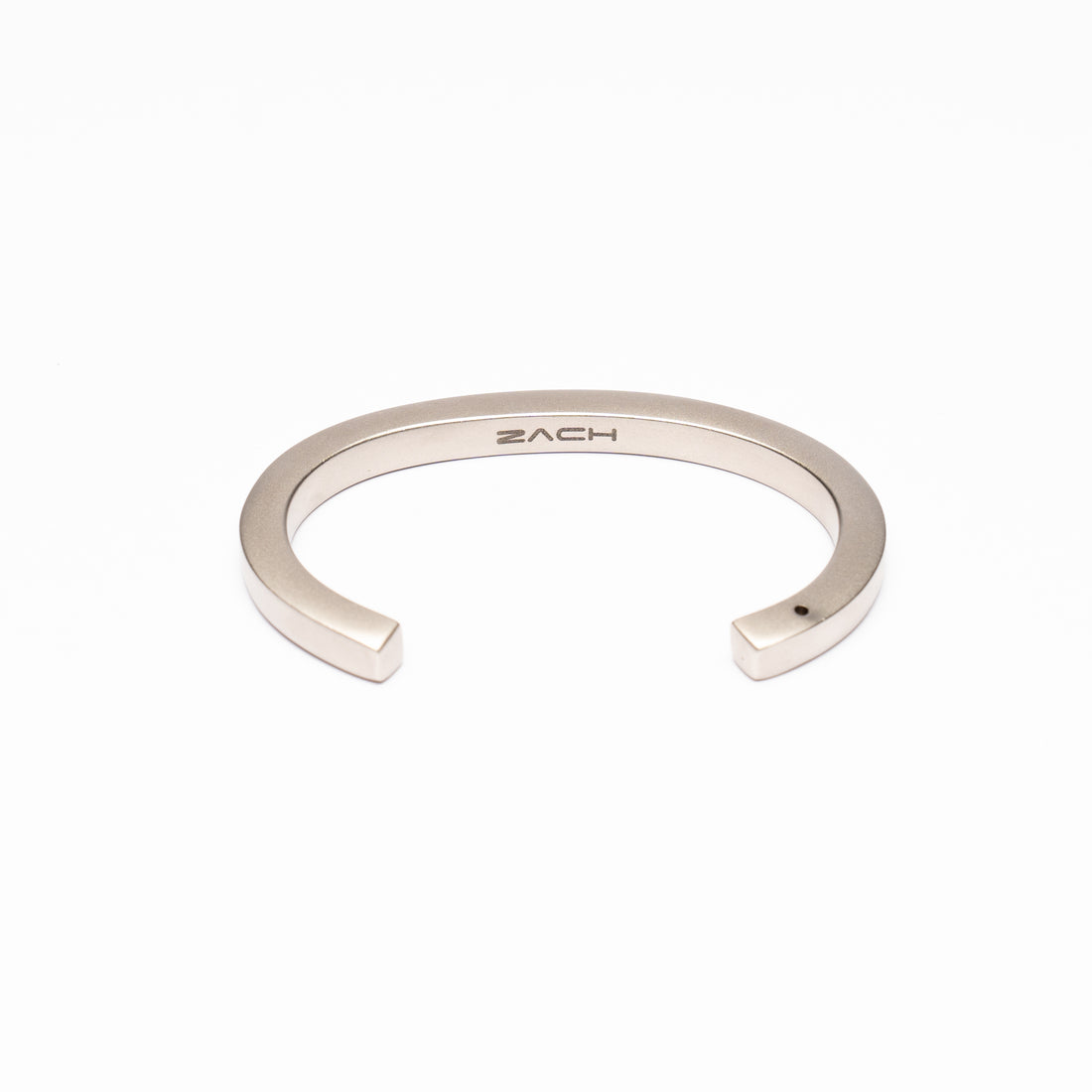 SQR CUFF - SATIN SILVER